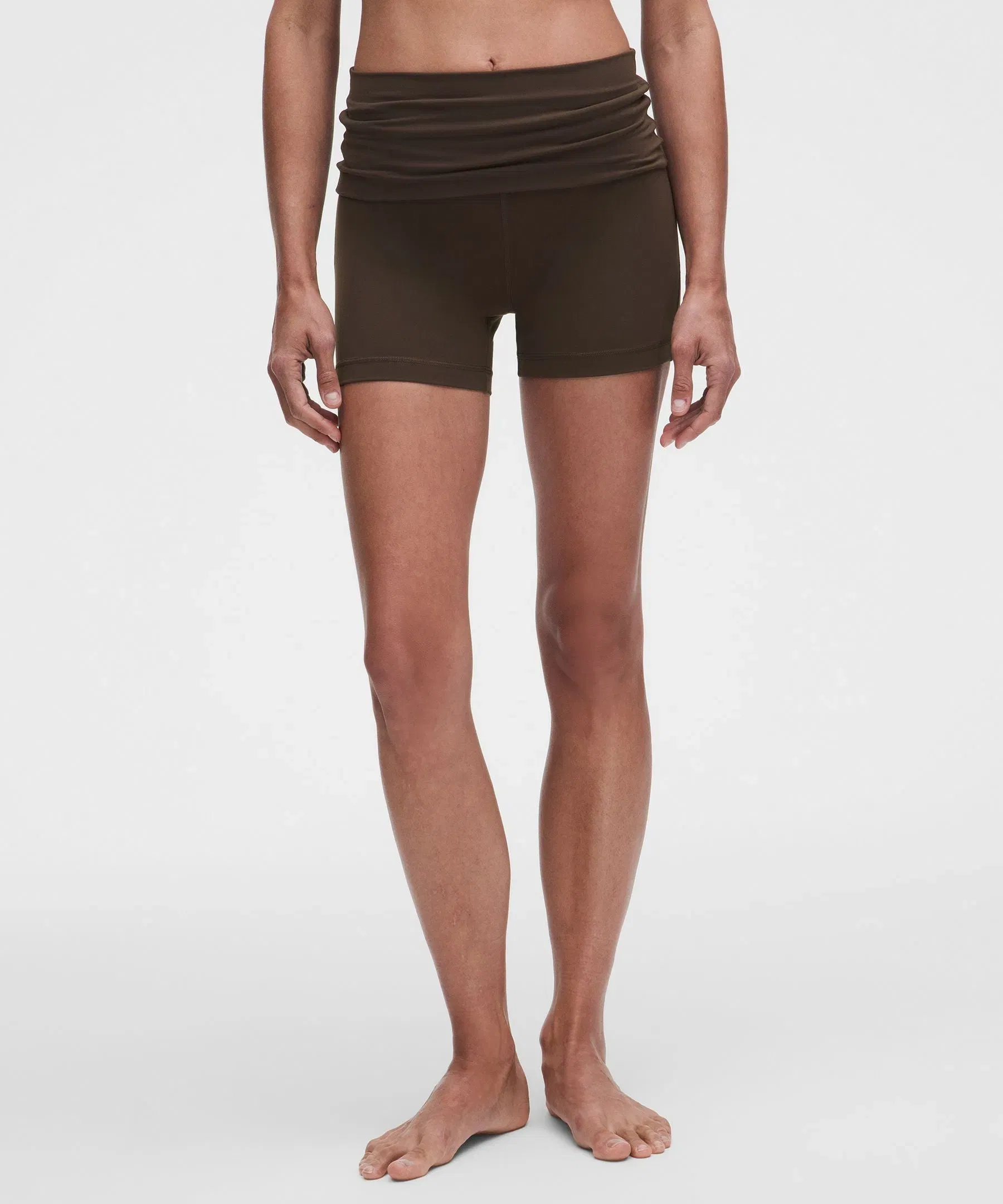 Lululemon Women's Groove Foldover Mid-Rise Short 4"