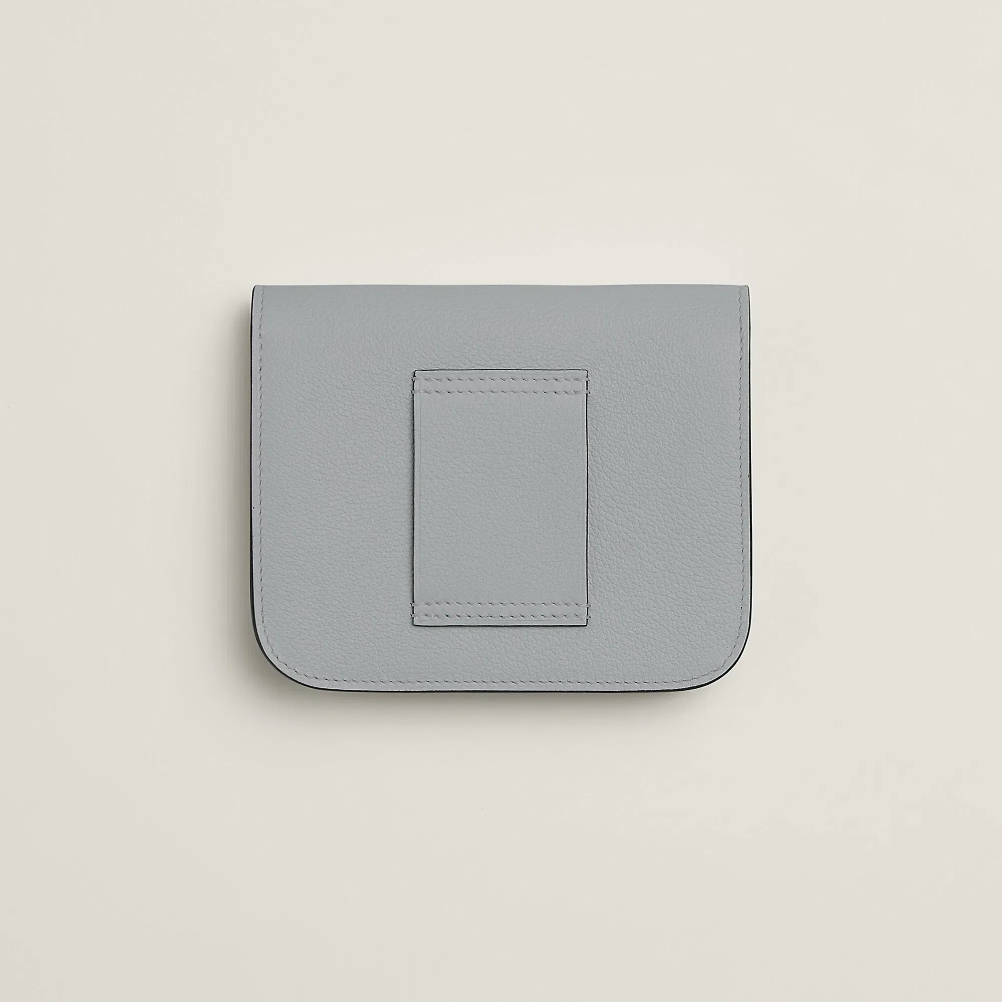 Hermes Constance Slim Wallet Bleu Saphir