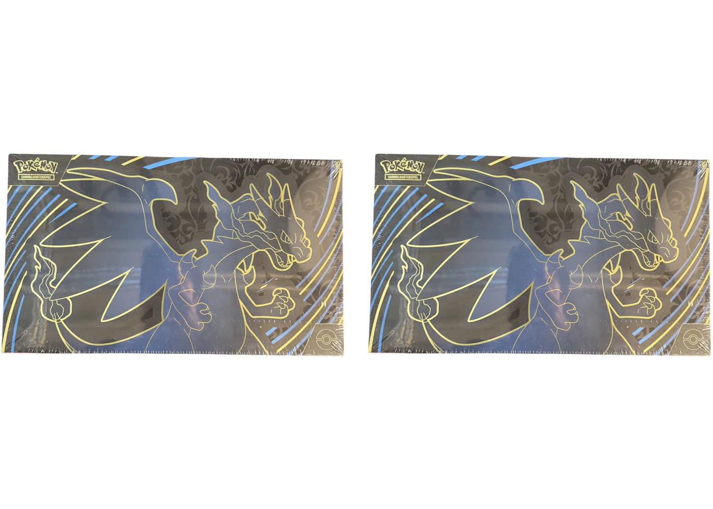2025 Pokemon Mega Evolution Charizard X Ex Ultra-Premium Collection German 2X Lot