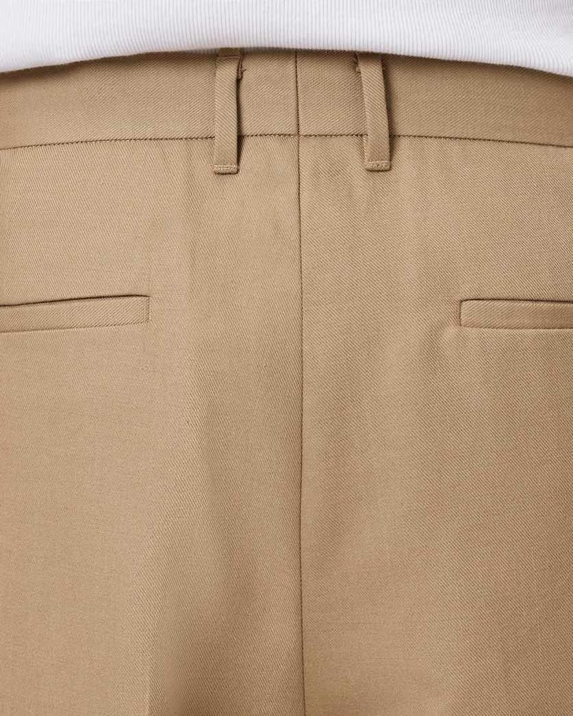 AllSaints Tallis Slim Fit Cropped Pants Antique Brown