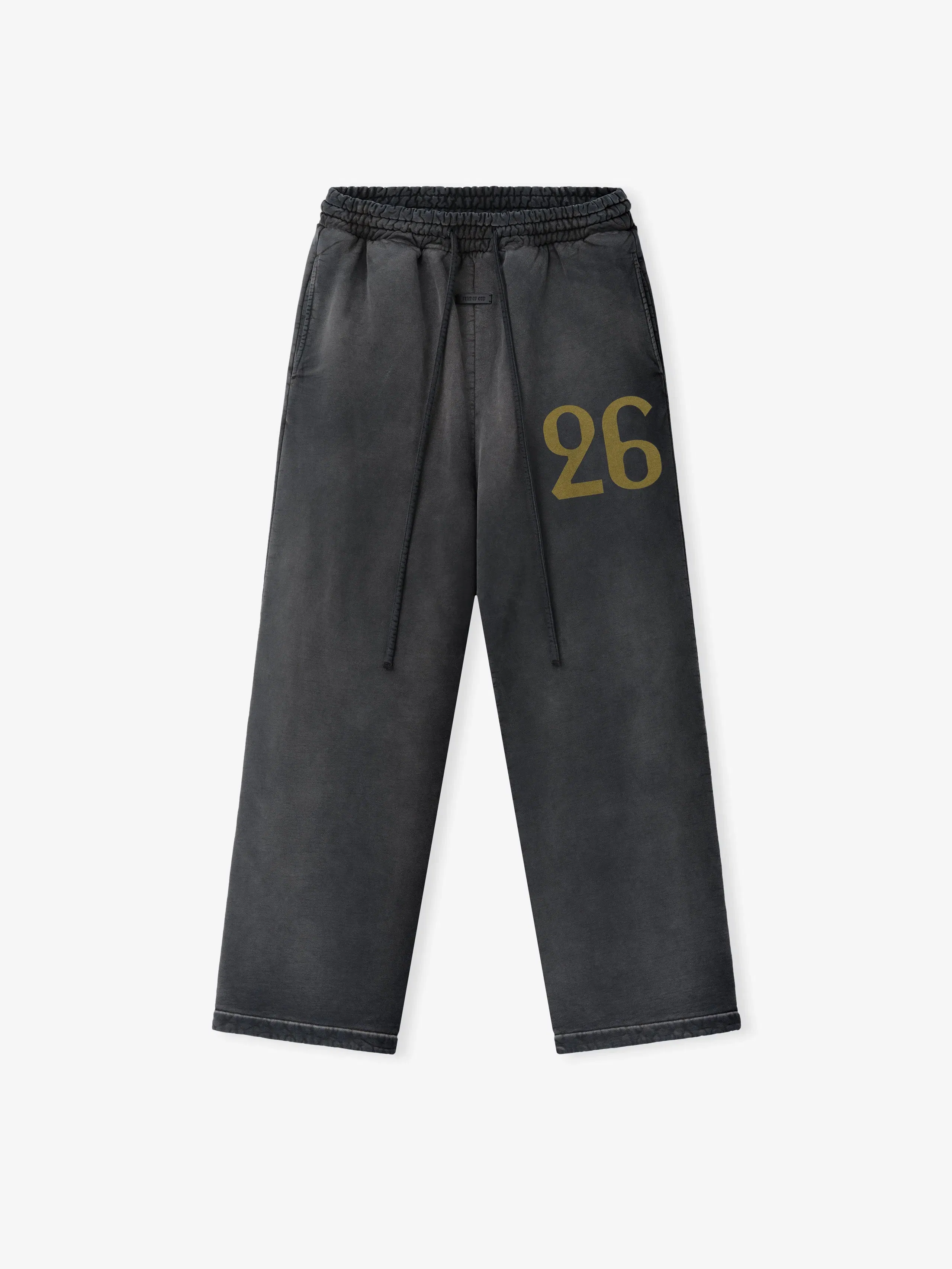 Essentials "26" Wide Leg Sweatpant Off Black