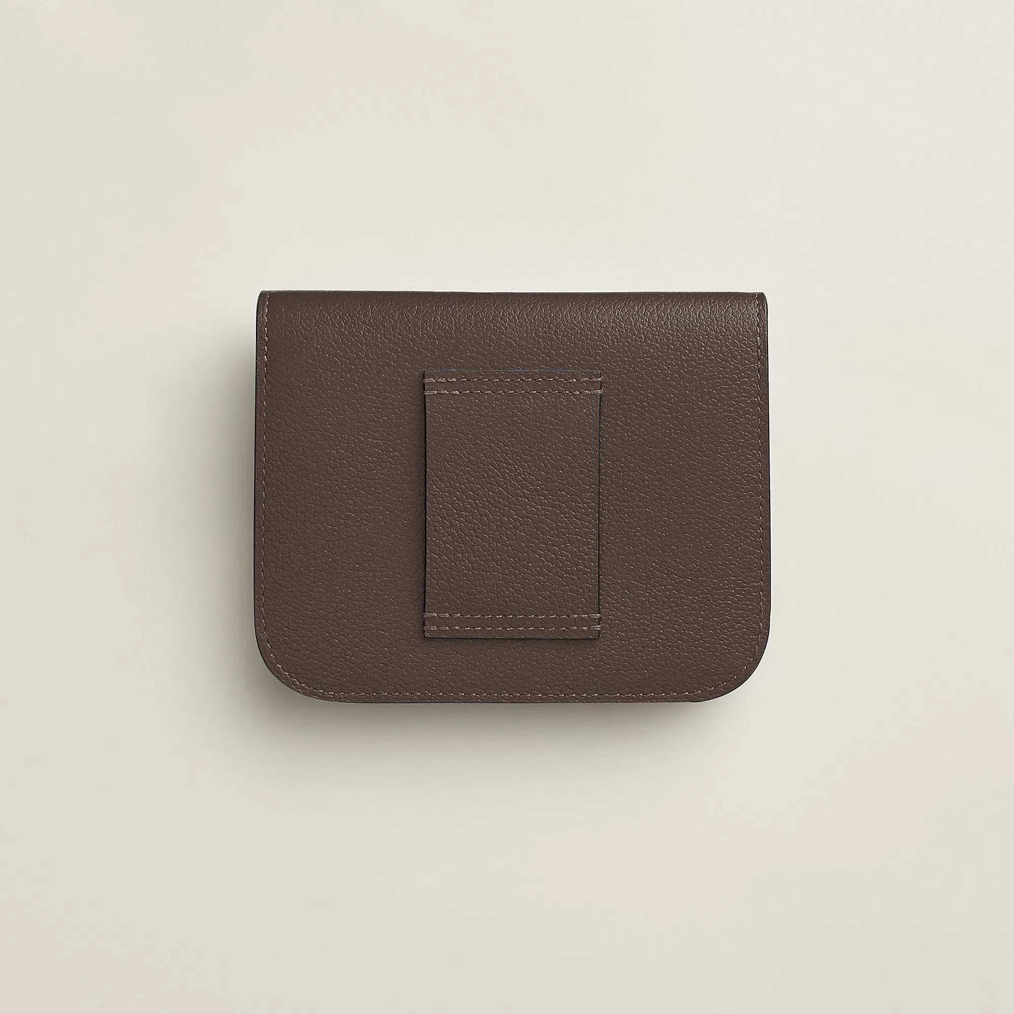 Hermes Constance Slim Wallet Bleu Saphir