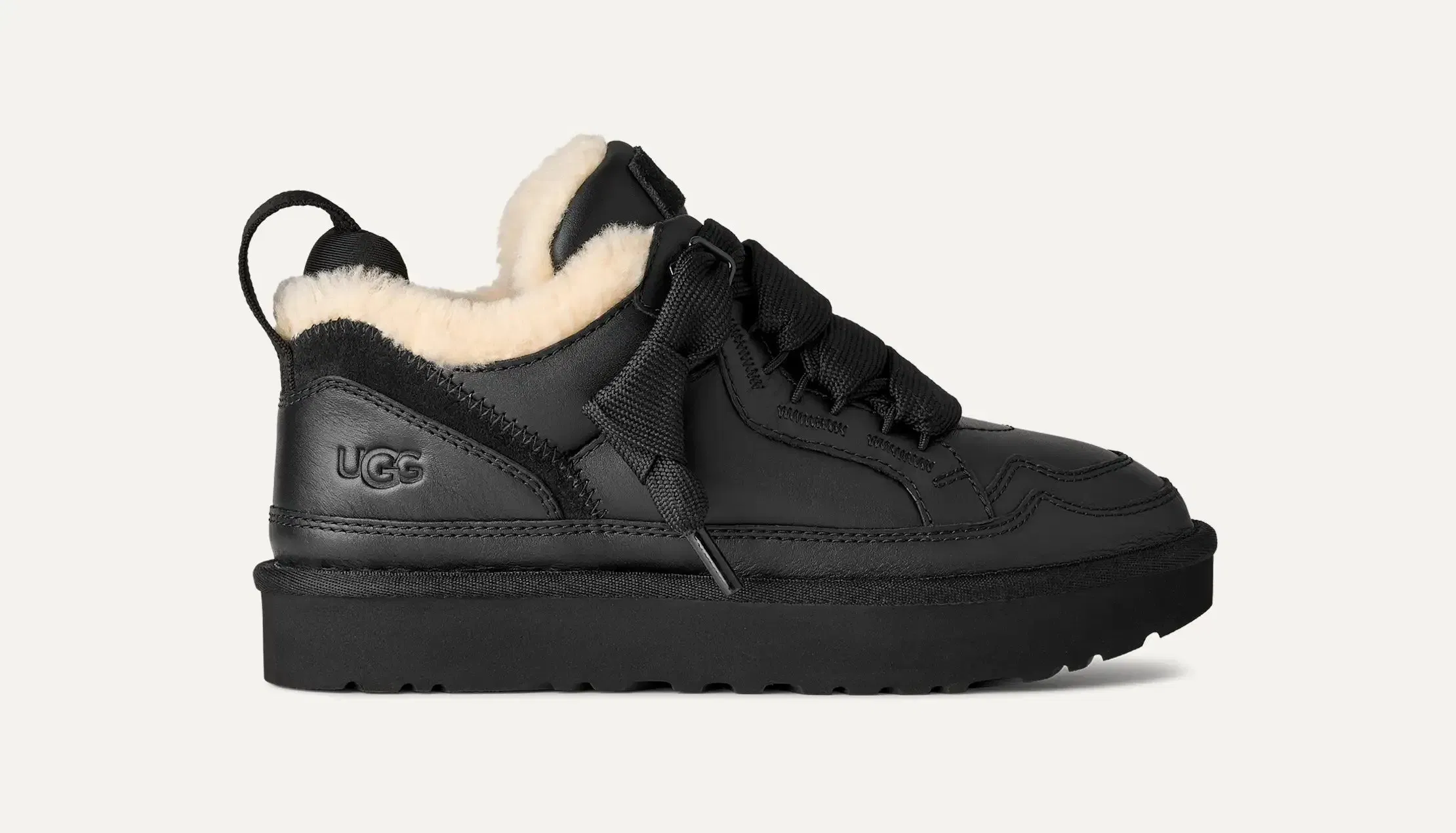 Ugg Lowmel Leather Black