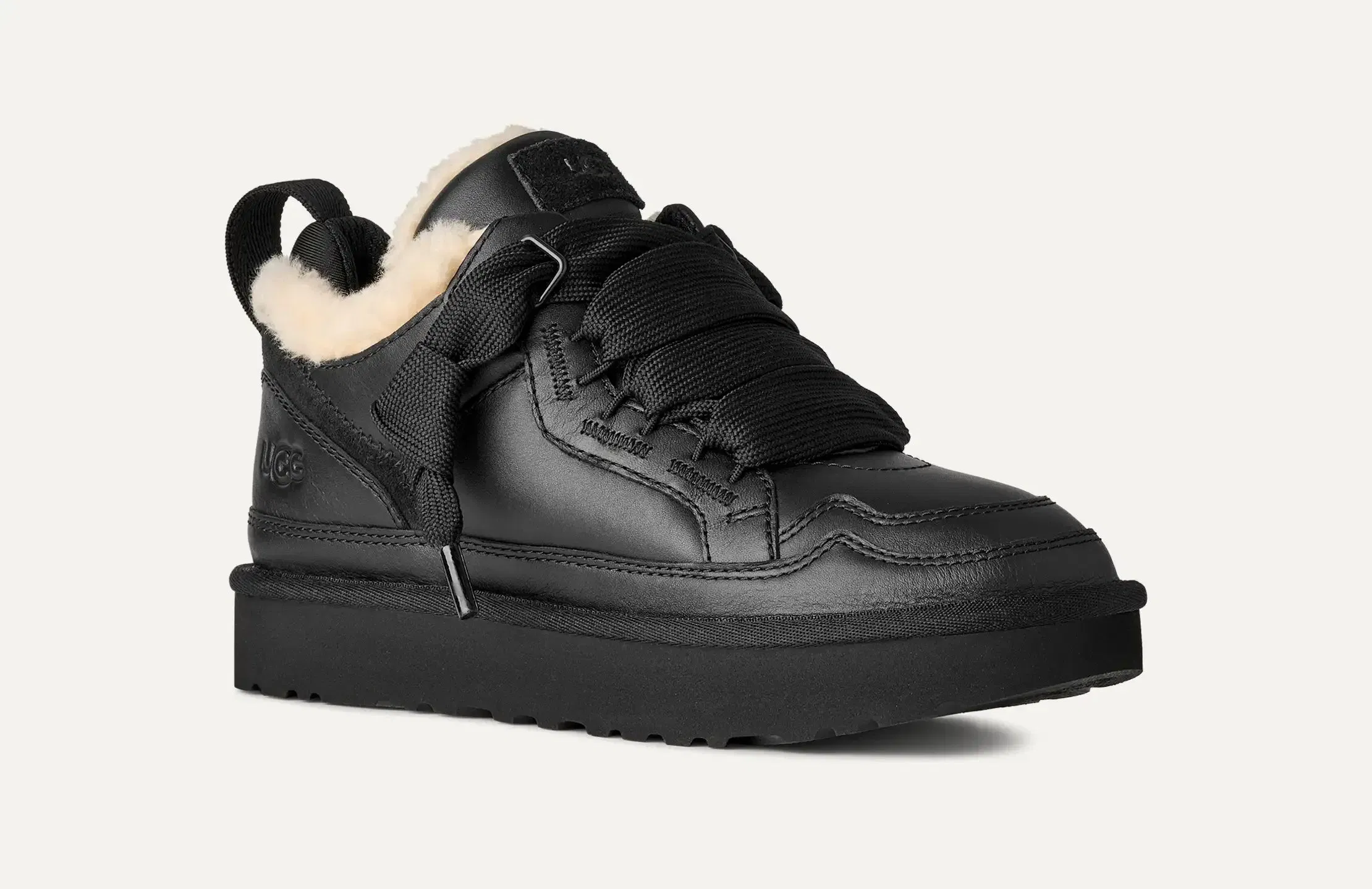 Ugg Lowmel Leather Black