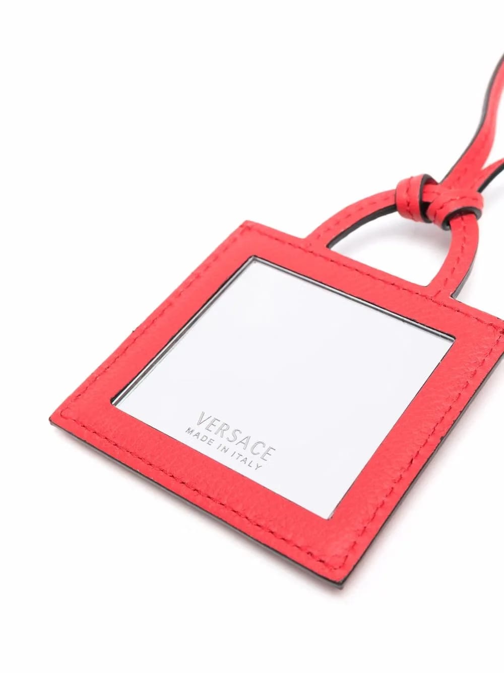 Medusa Head leather tag