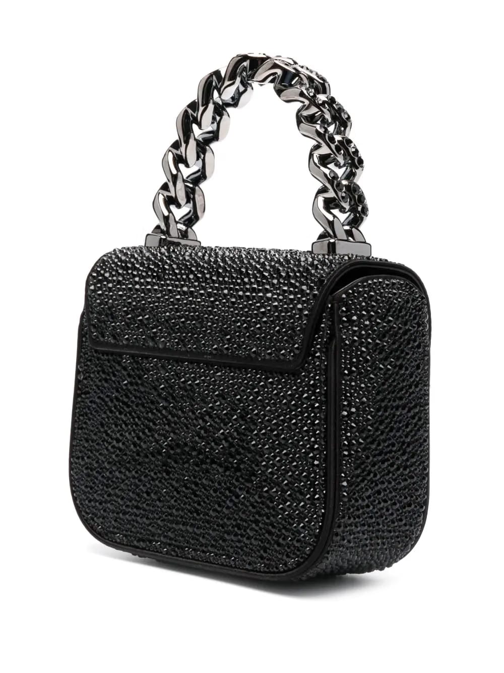 La Medusa crystal-embellished mini bag