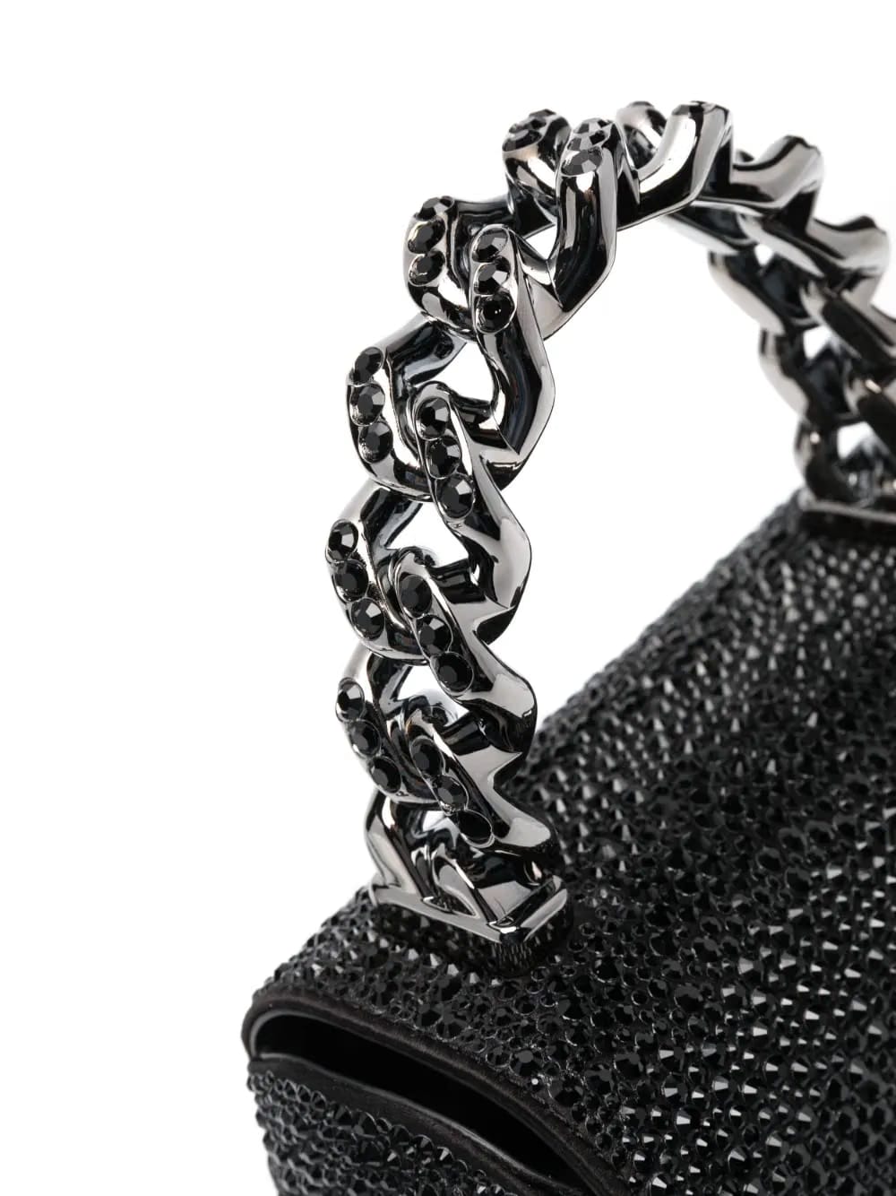 La Medusa crystal-embellished mini bag
