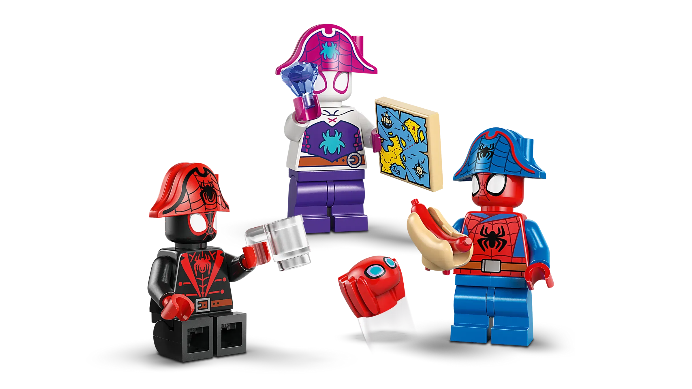 Lego Team Spidey Pirate Ship