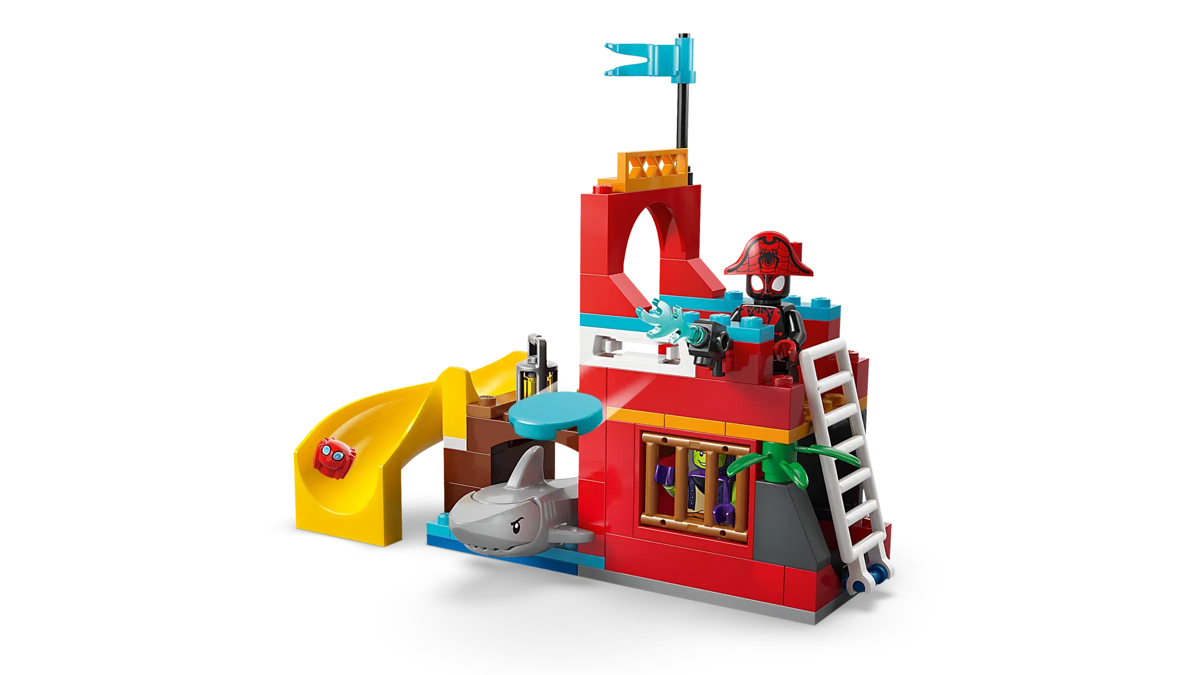 Lego Team Spidey Pirate Ship