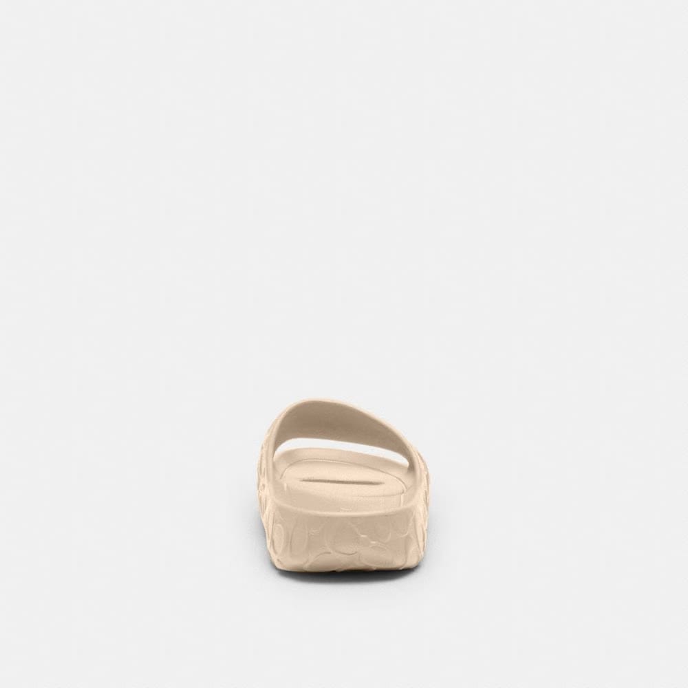 Men's Coach Bay Slide In Signature Ivory
