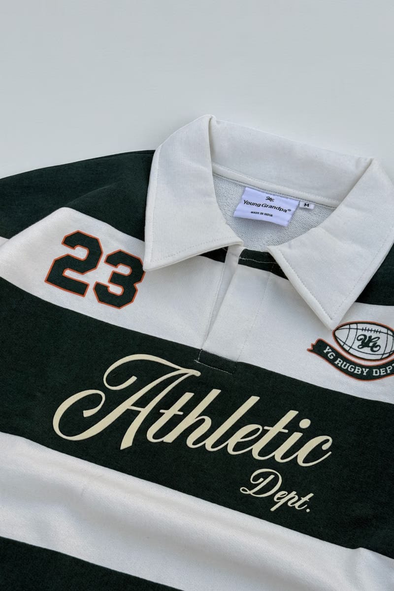 ATHLETIC STRIPED SWEATSHIRT
