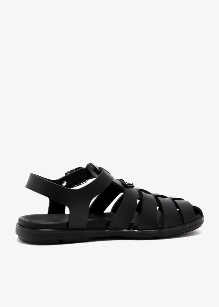 Prada Rubber fisherman sandals