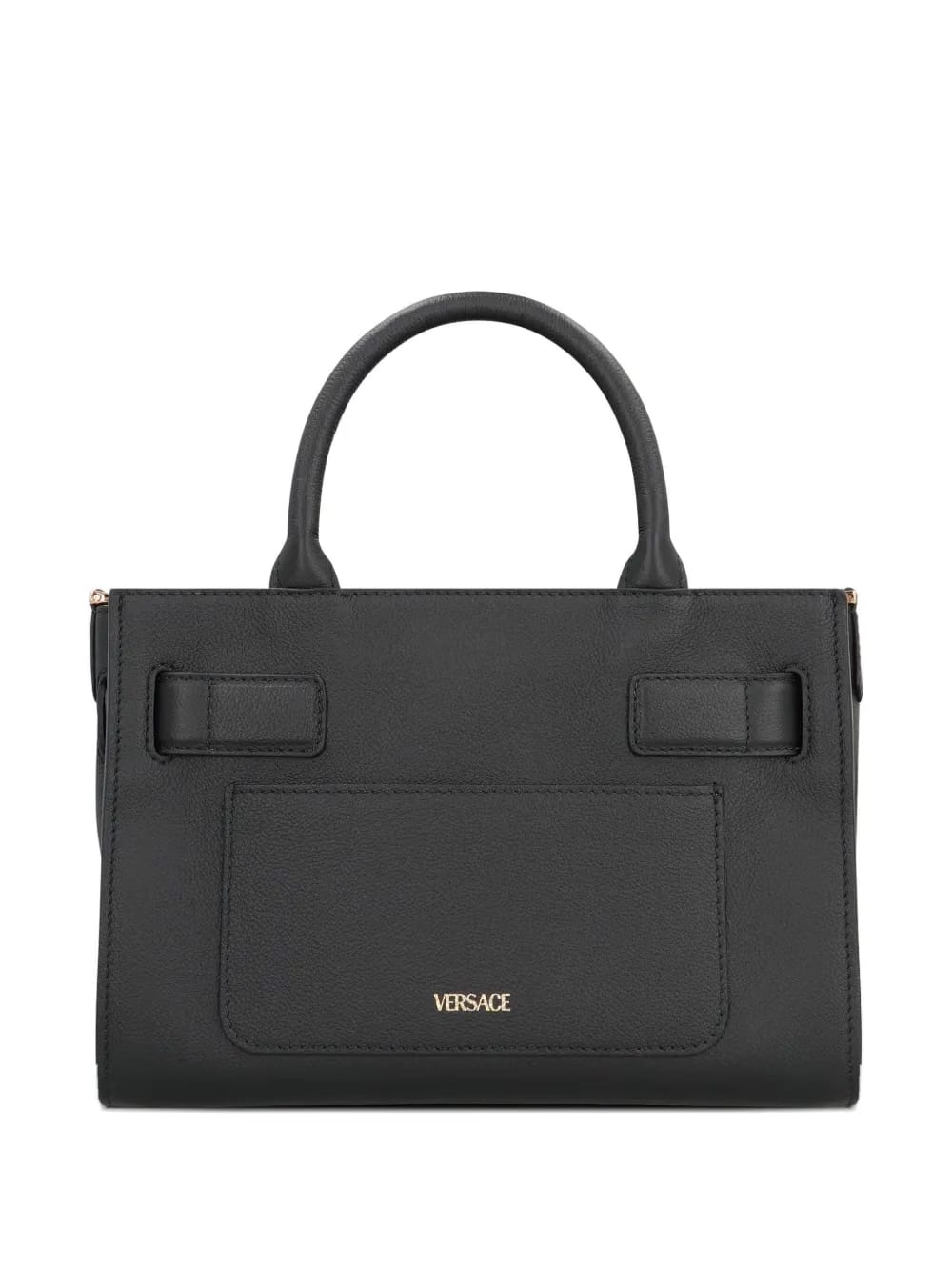 Medusa leather tote bag