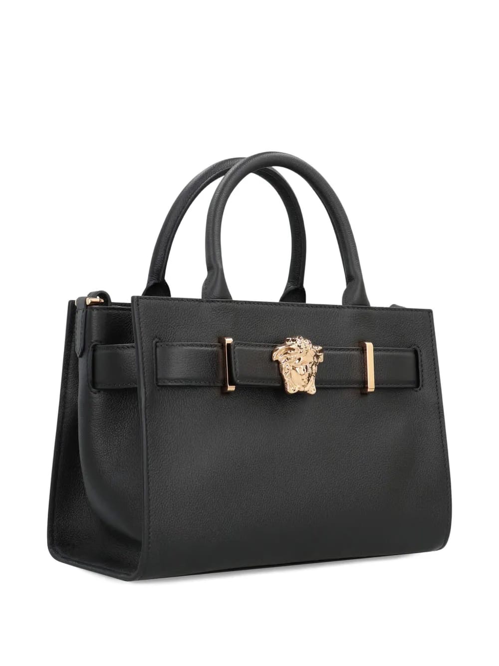Medusa leather tote bag