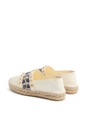 County Rockstud-detailgrape espadrilles