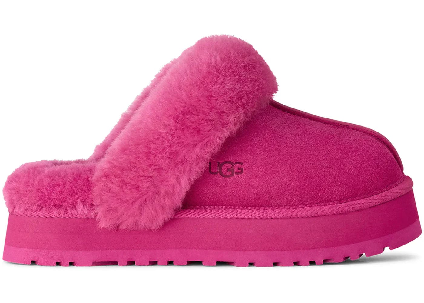 Ugg Disquette Slipper Dark Peony Womens