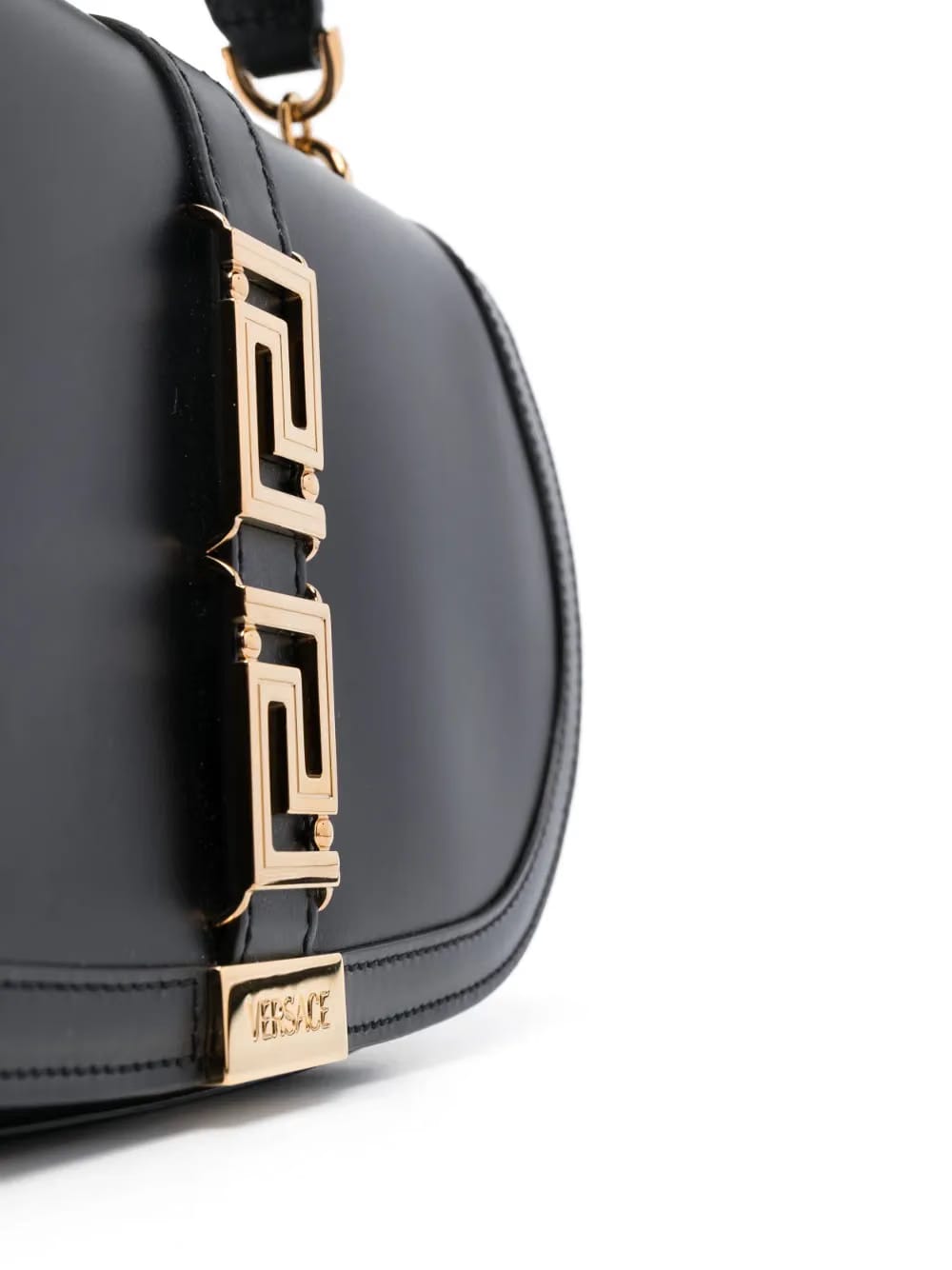 Greca Goddess leather shoulder bag