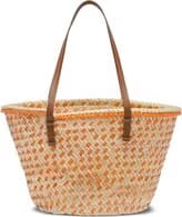 Miu Miu Palmetto logo-appliqué tote bag