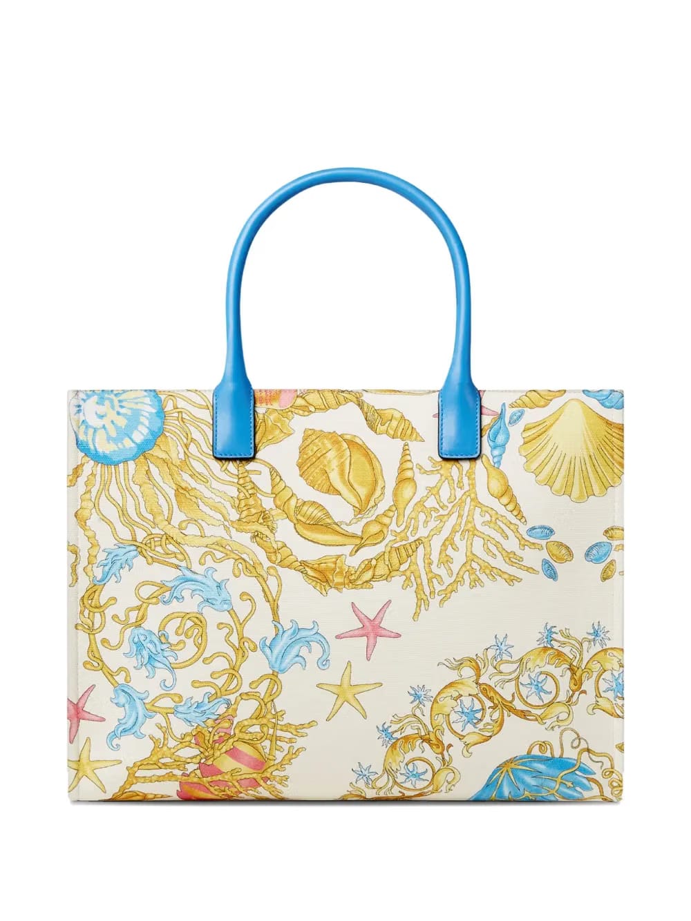 Underwater Barocco-pattern tote bag