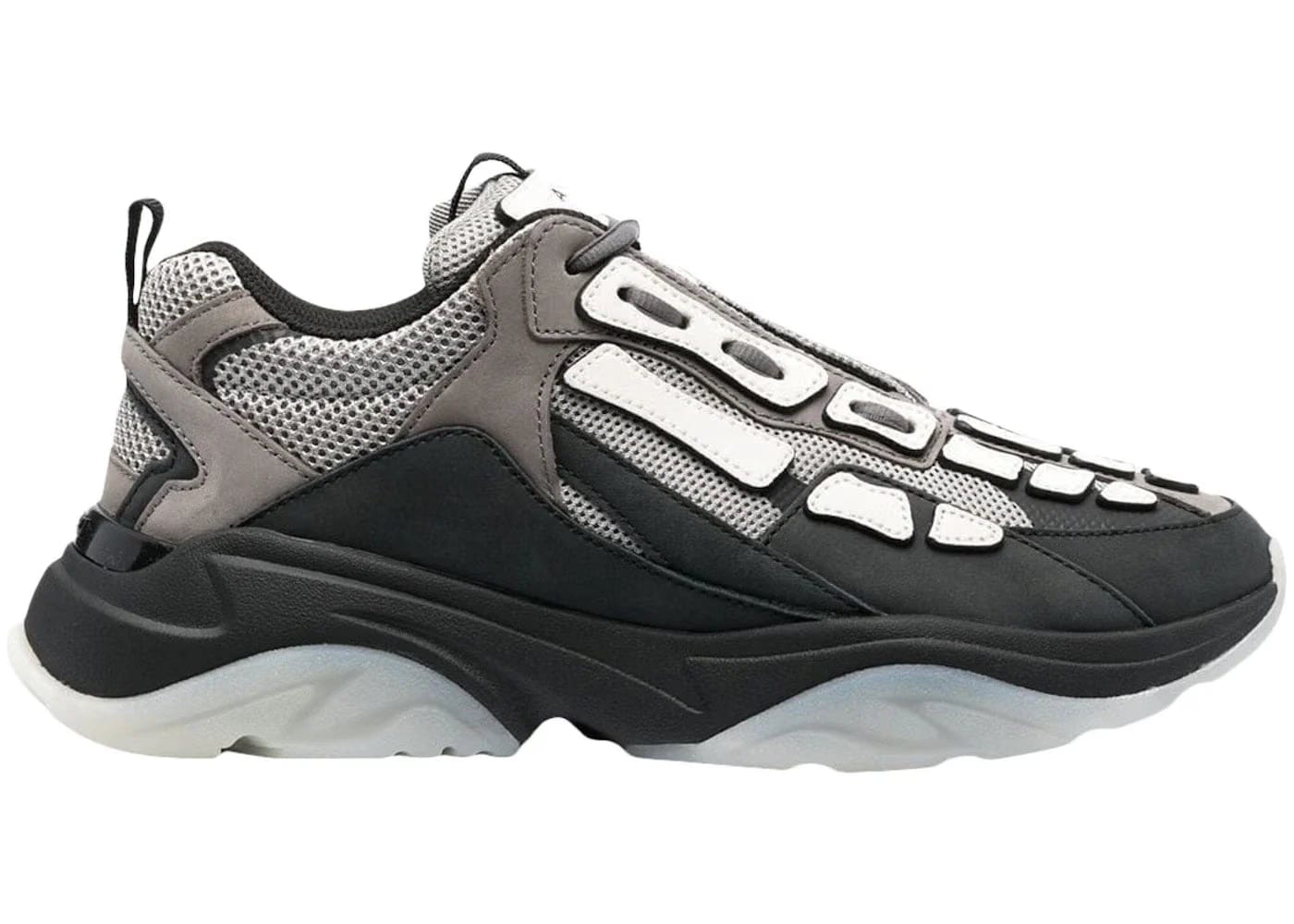 Amiri Bone Runner Grey Black White