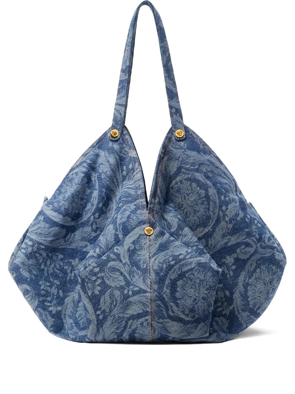 Barocco-print tote bag