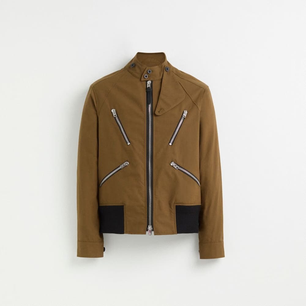 Restored Zip Barracuda Mac Coat
