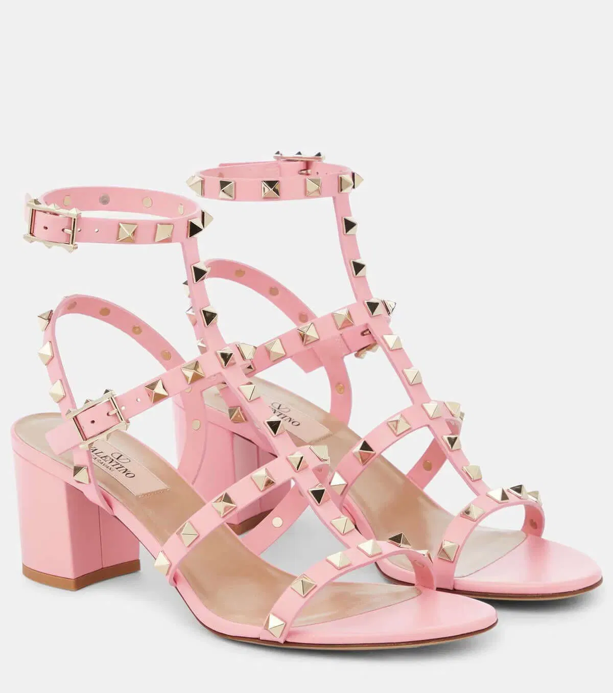 Valentino Garavani Rockstud 60 leather sandals