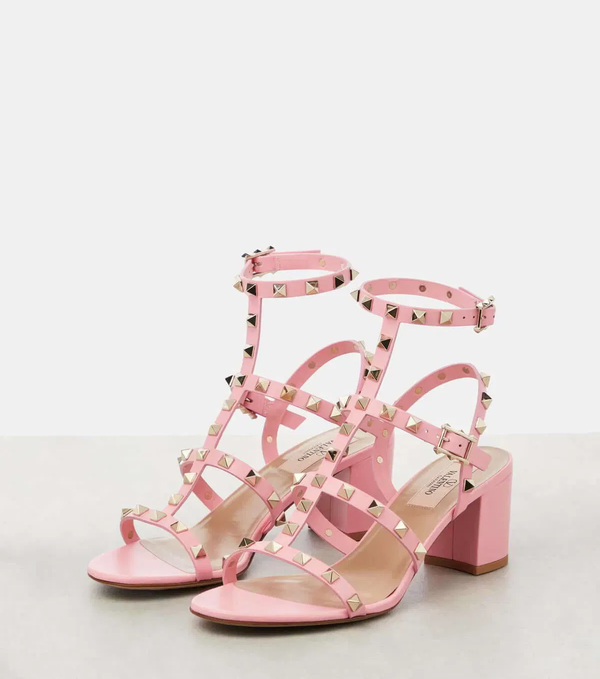 Valentino Garavani Rockstud 60 leather sandals