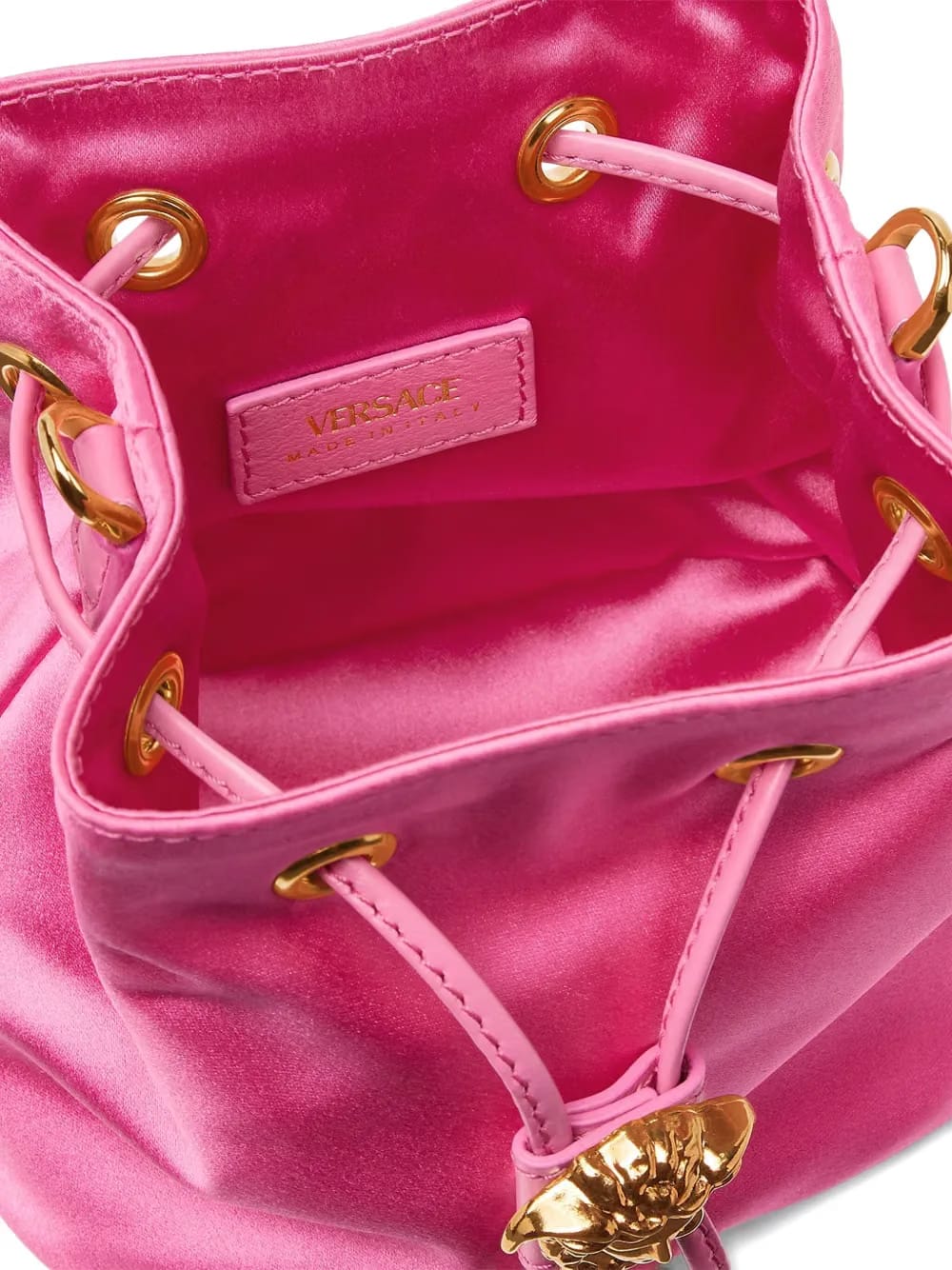 mini La Medusa drawstring bucket bag