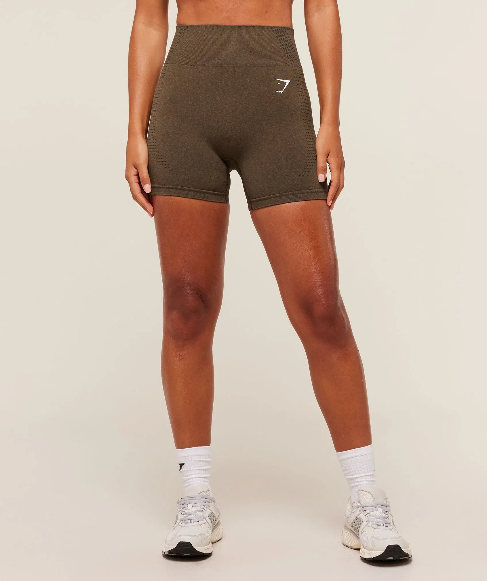 Gymshark Vital Soft Short - Espresso Marl