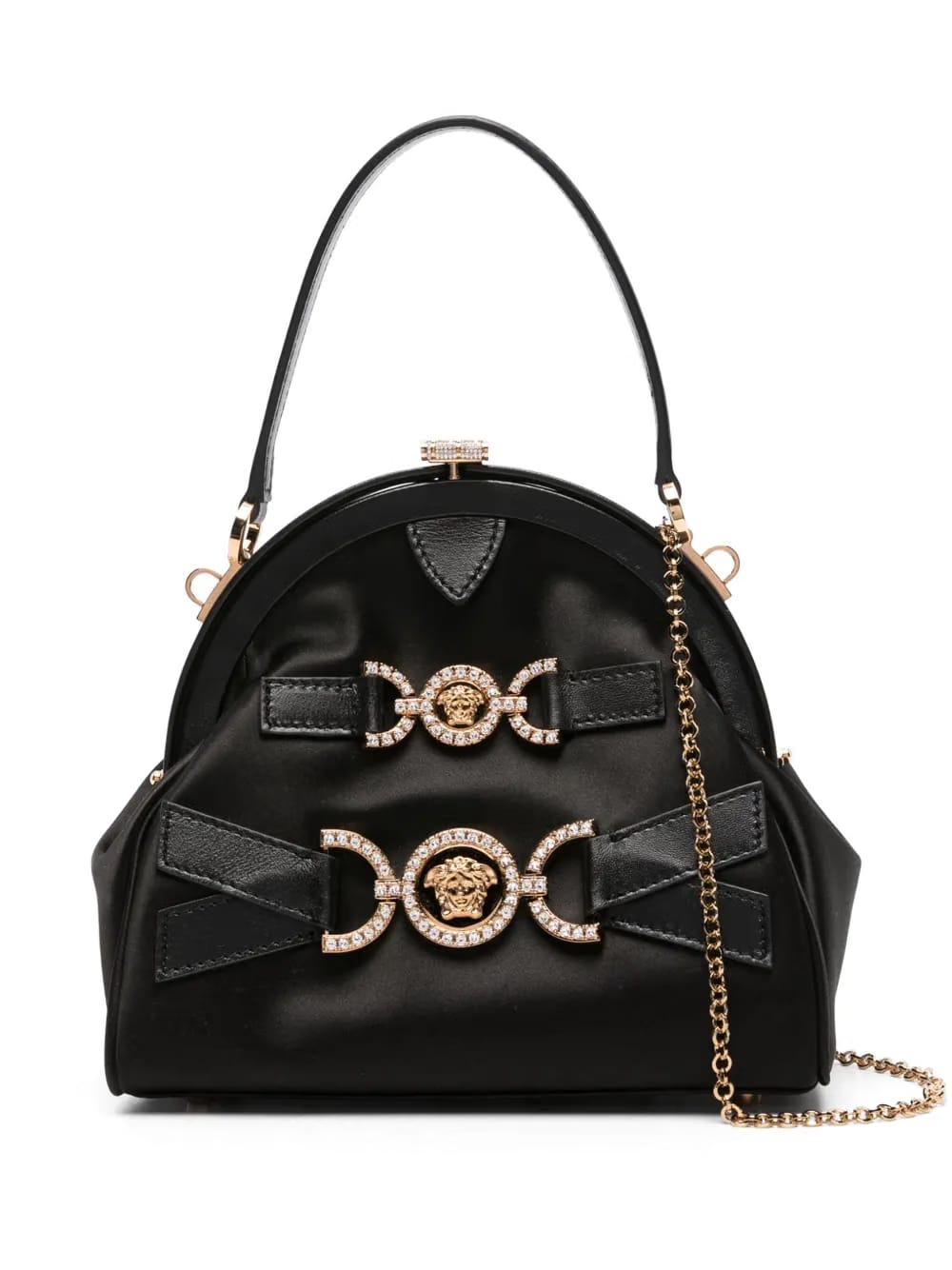 Medusa '95 silk-satin tote bag
