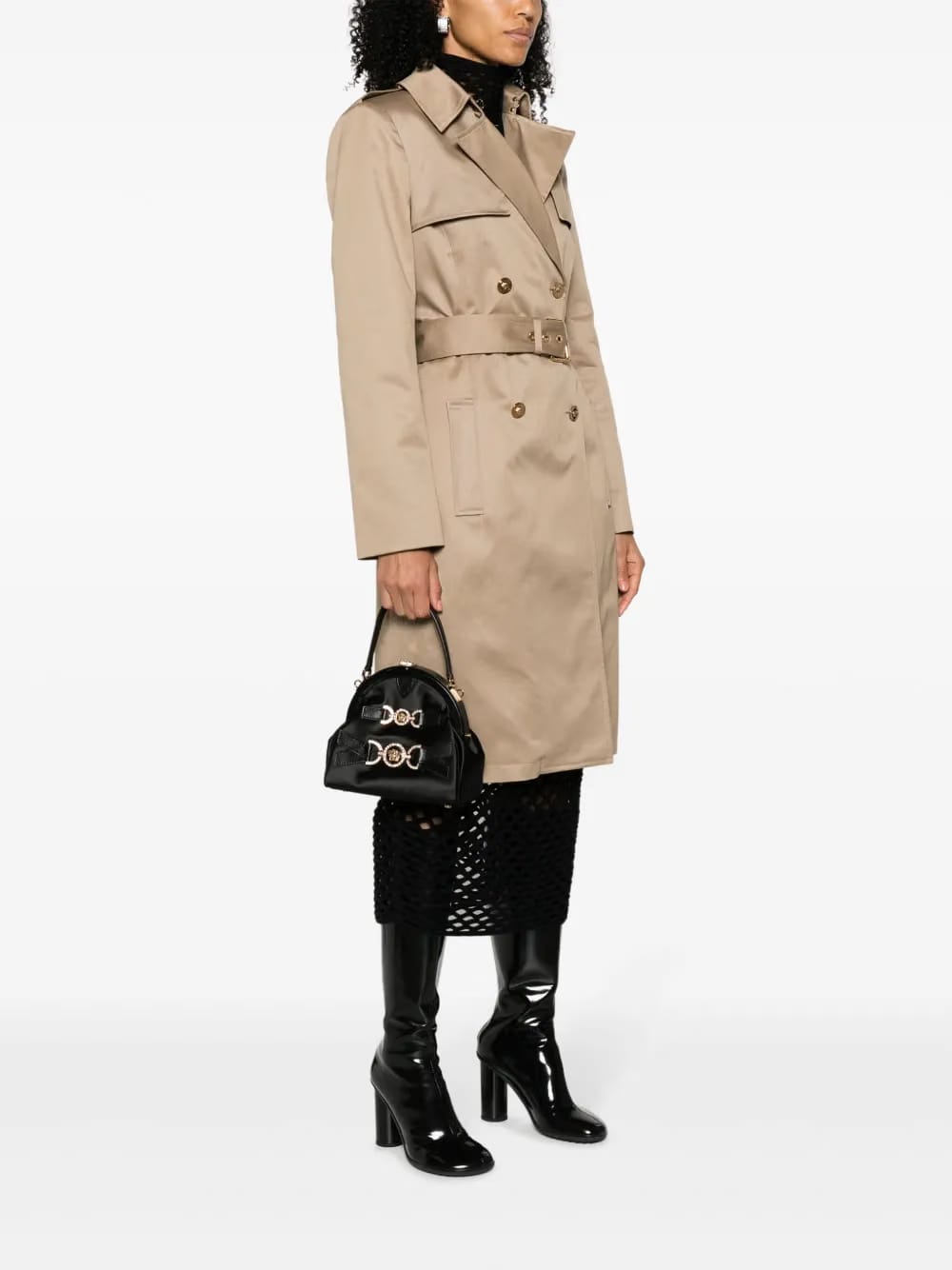 Medusa '95 silk-satin tote bag