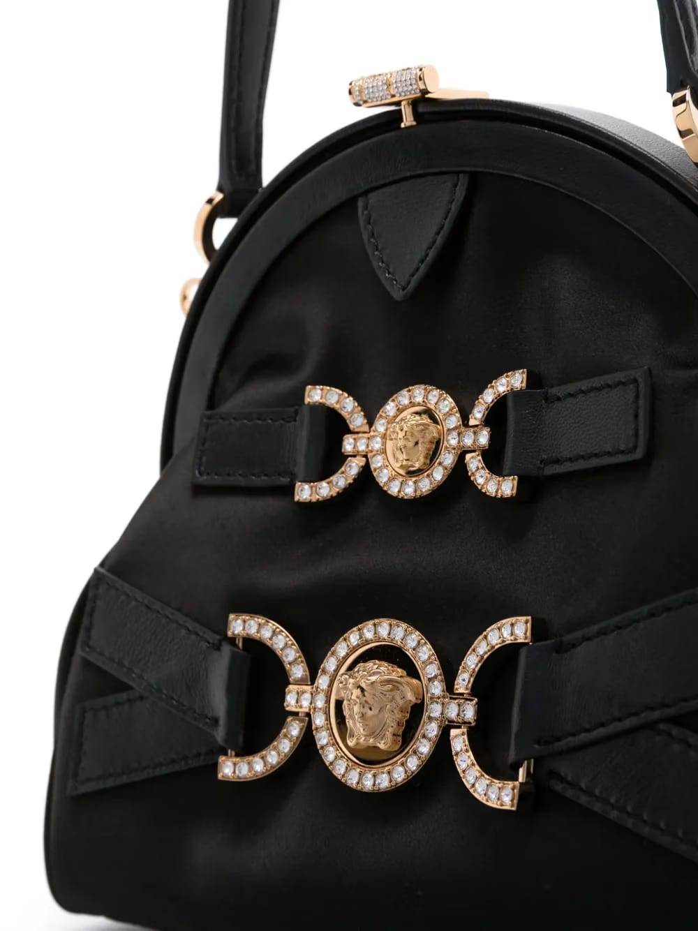 Medusa '95 silk-satin tote bag