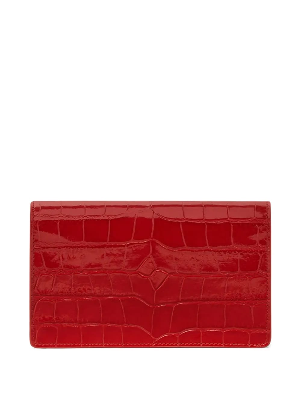 Medusa Head leather clutch bag