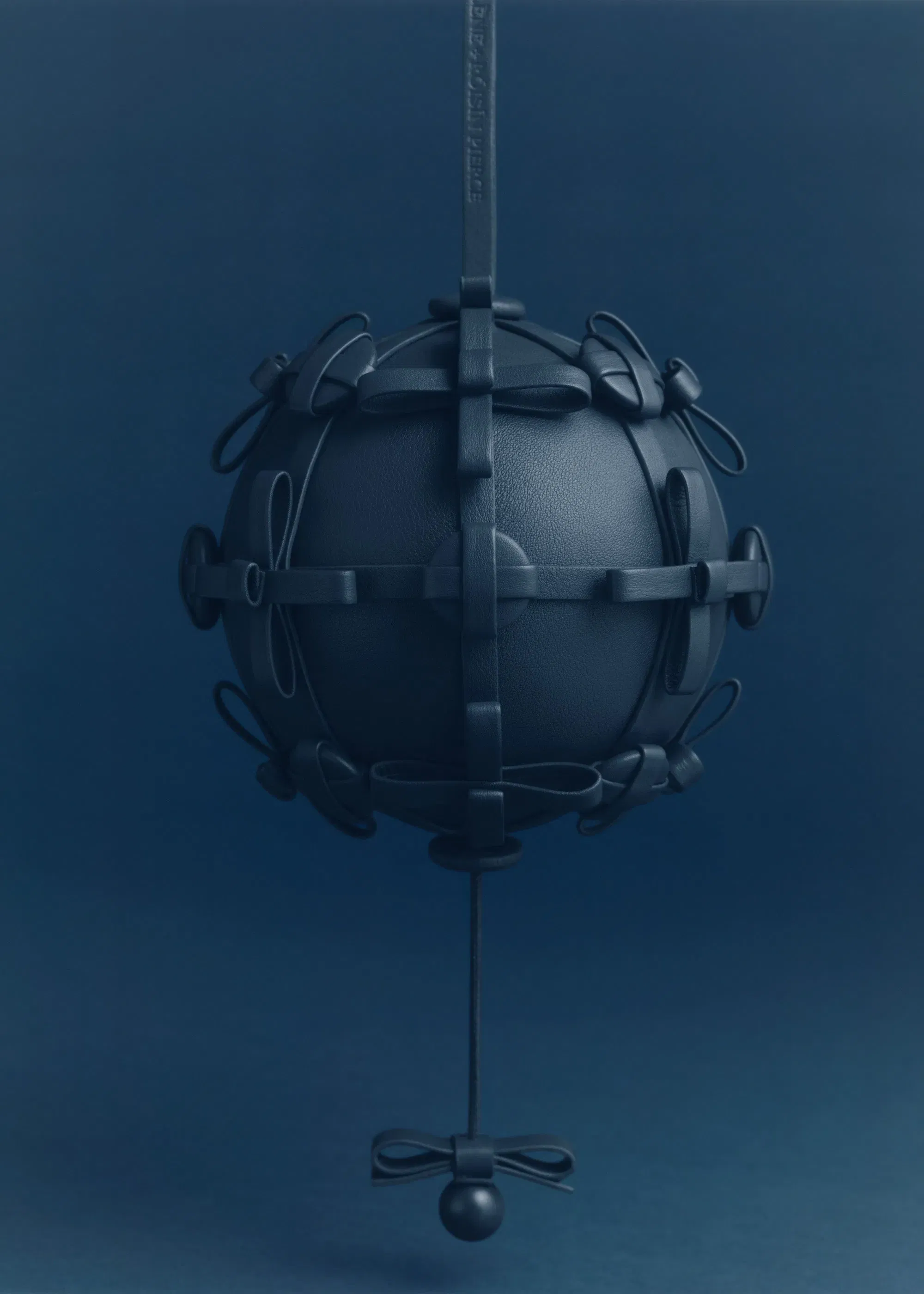 Button Bow Sphere - Ink