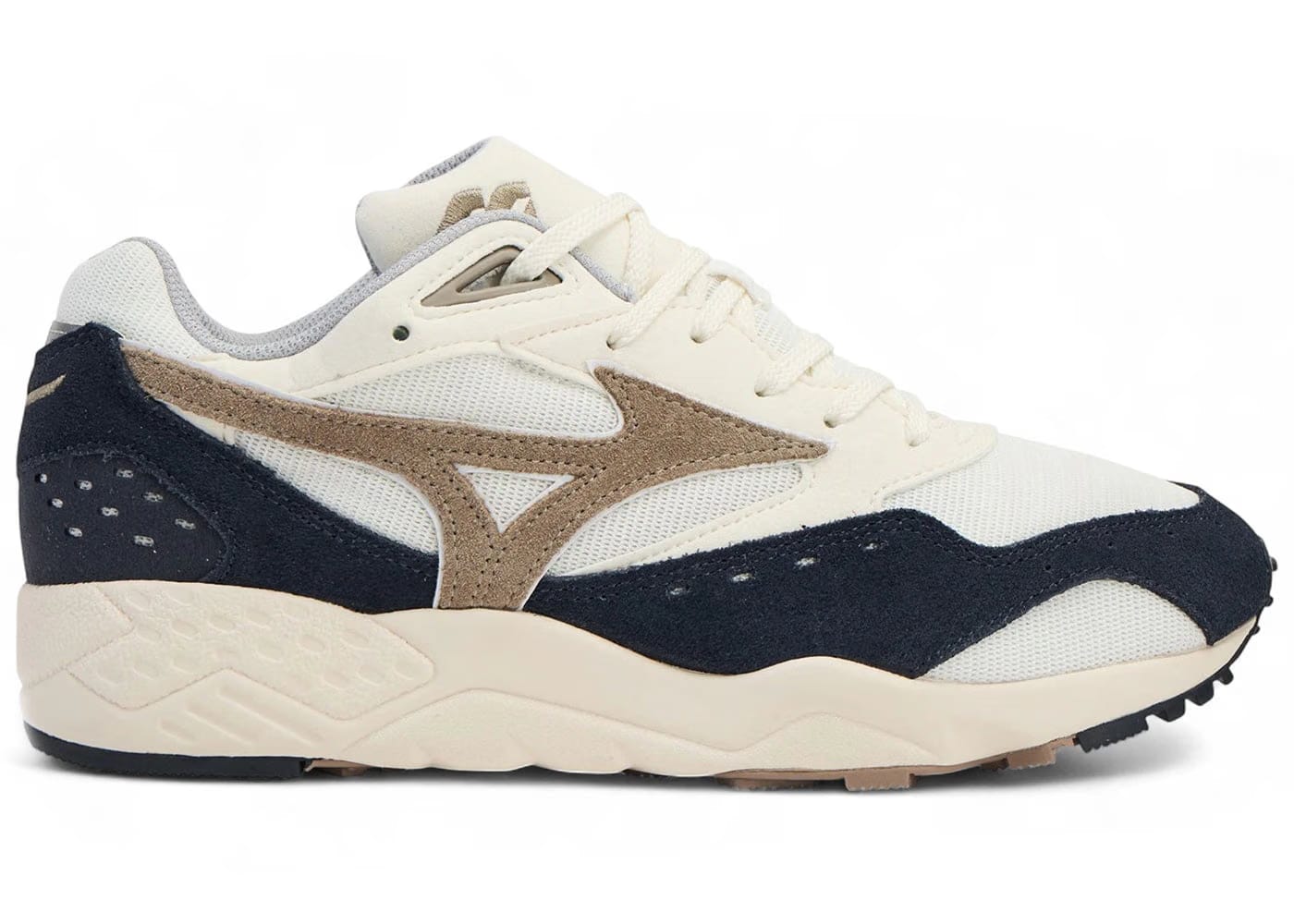 Mizuno Contender S Snow White Vintage Khaki India Ink
