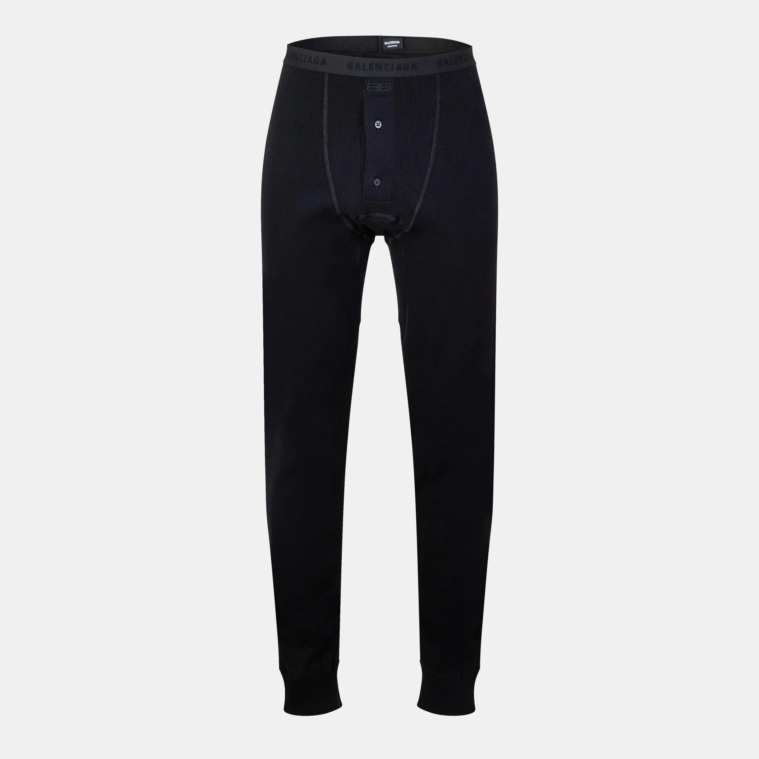 Contoured Black Leggings