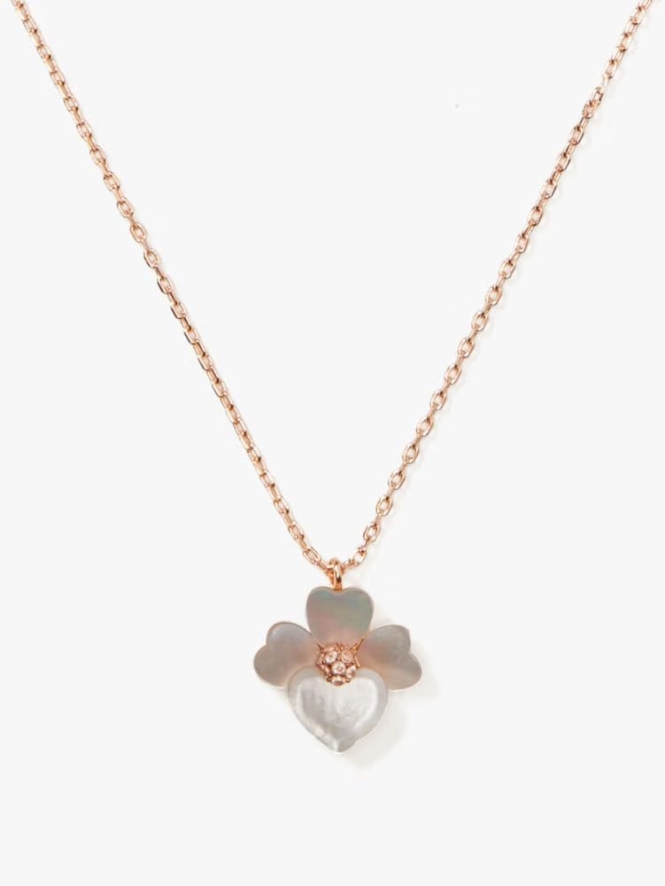 Precious Pansy Mini Pendant