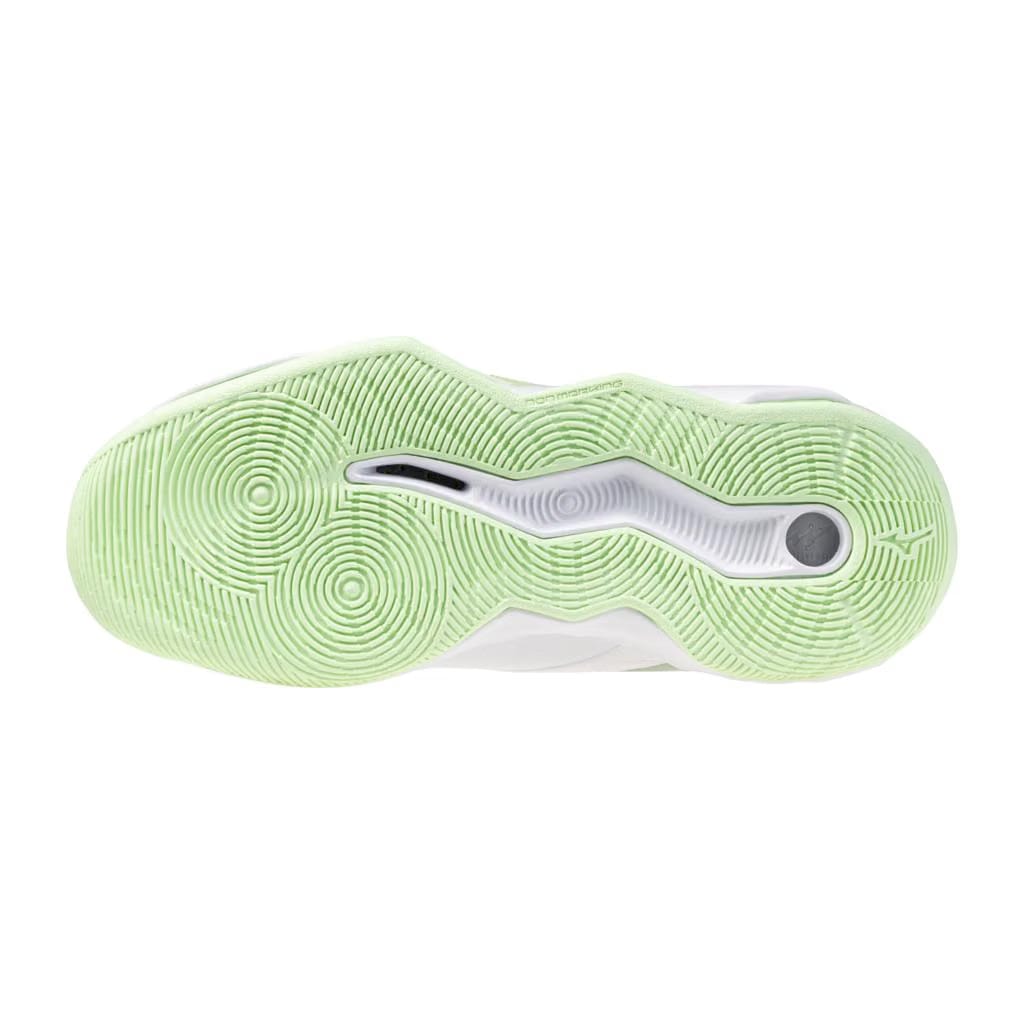 Mizuno Women's Wave Momentum Pro Volleyball Shoe White Ambrosia