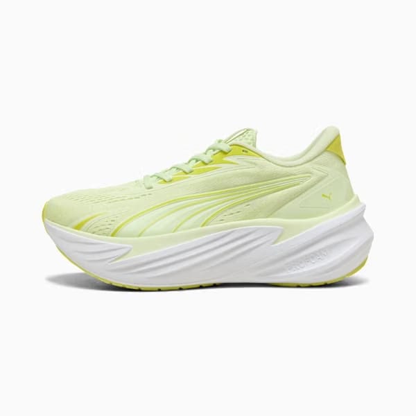 Puma Maxima Pro Running Shoes Lux Lime-Puma White-Apple Spritz