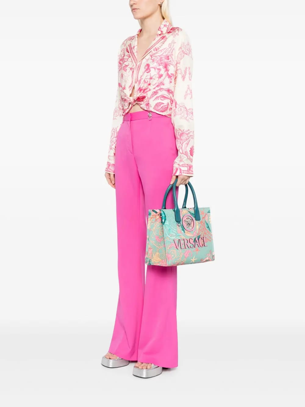 small Barocco La Medusa tote bag