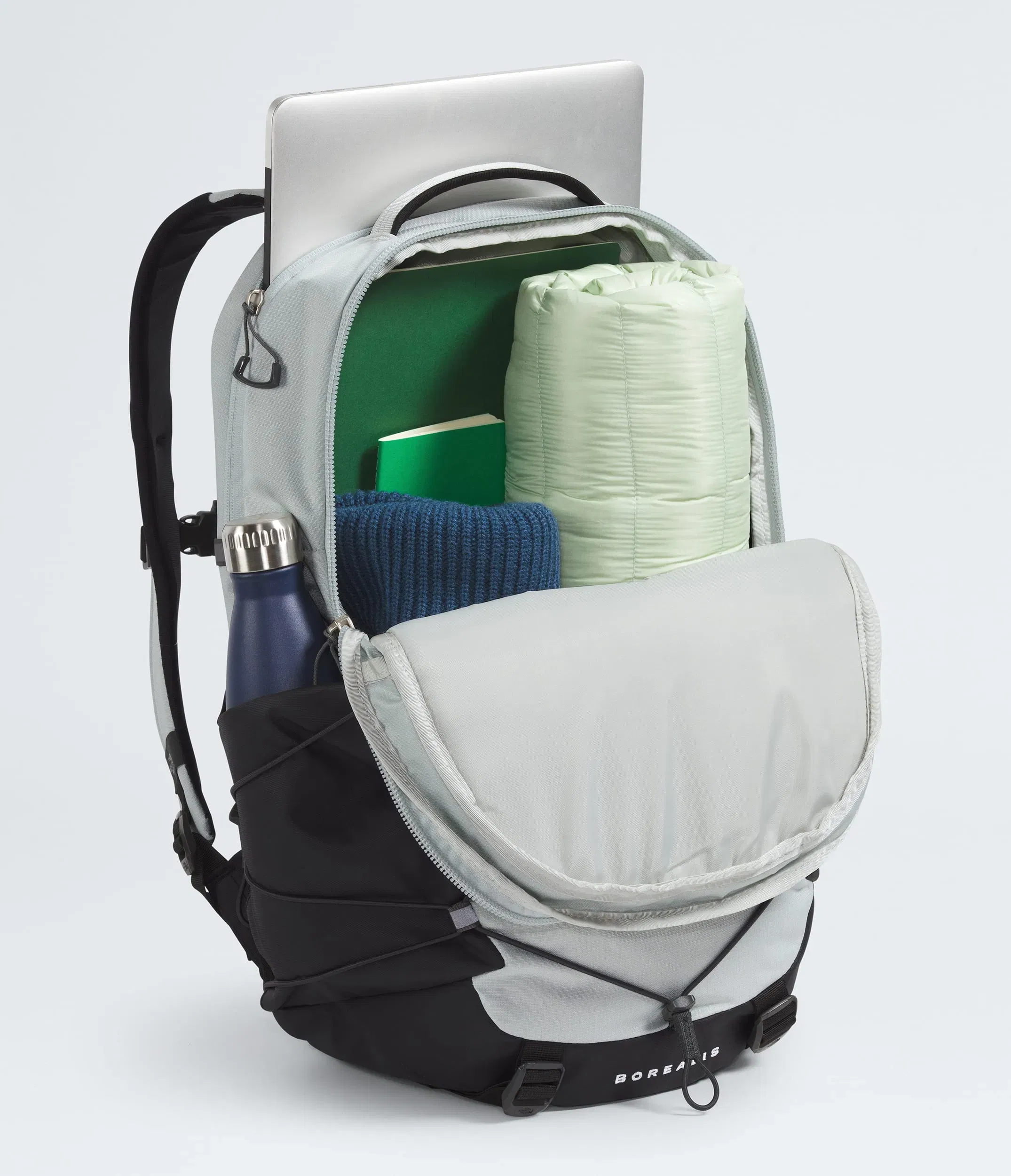 The North Face Borealis Backpack Tin Grey Dark Heather