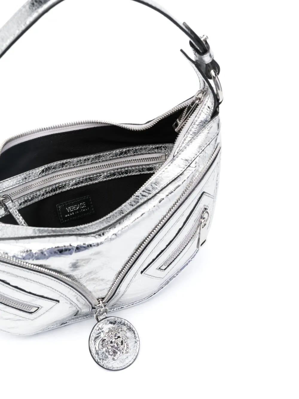 small Repeat metallic-effect shoulder bag