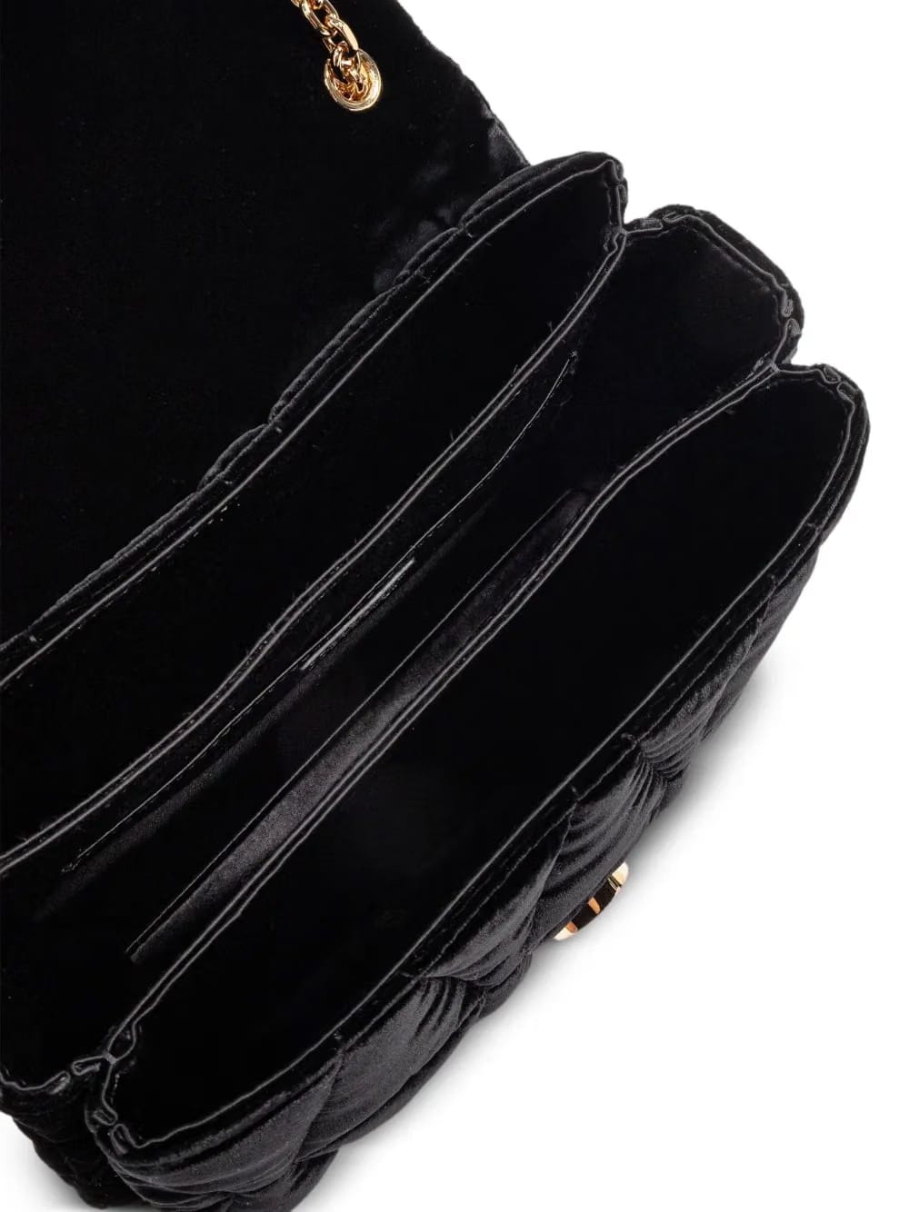 quilted chain tote bag