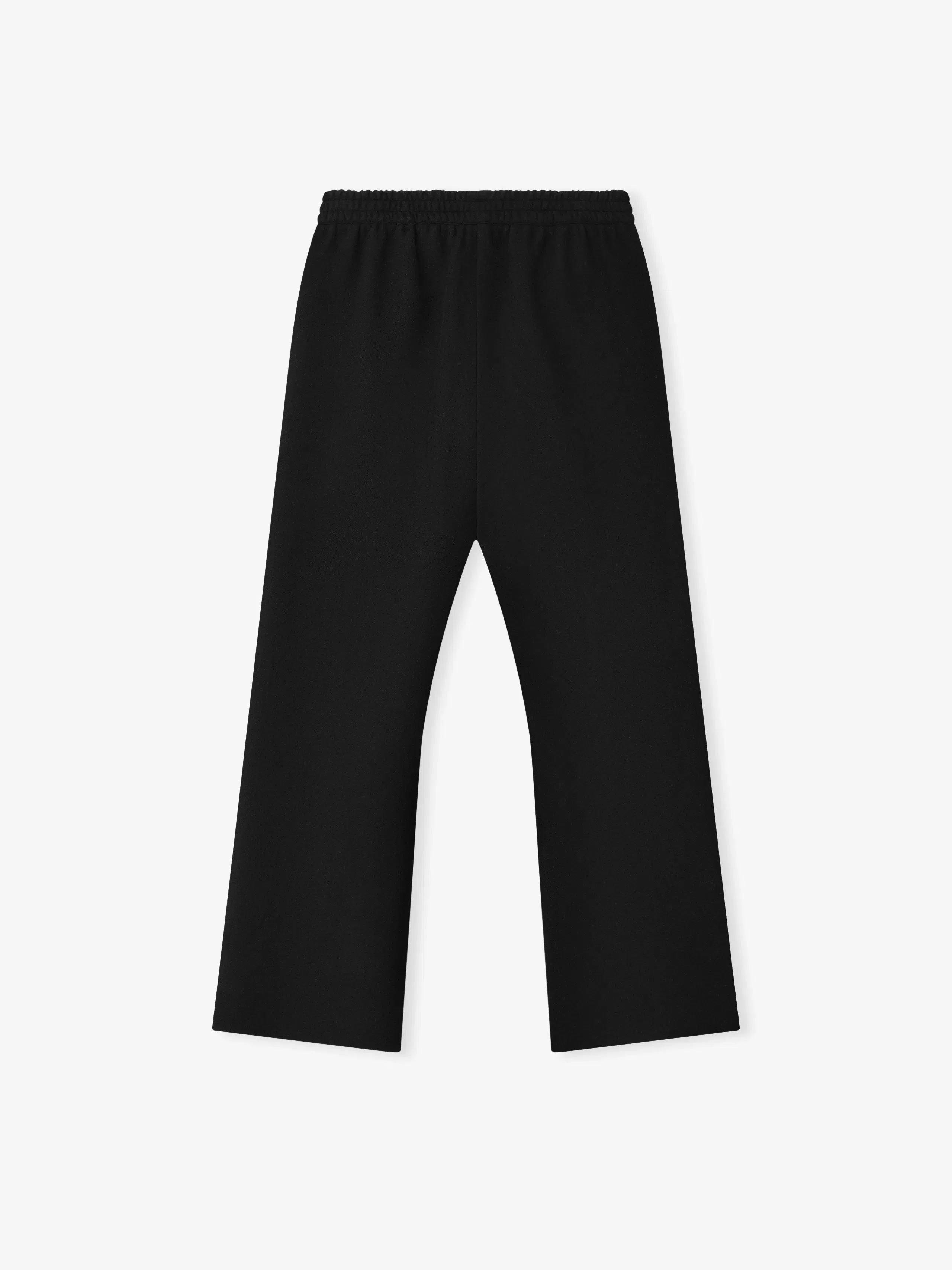 Essentials Double Face Wool Cashmere Flared Pants Black