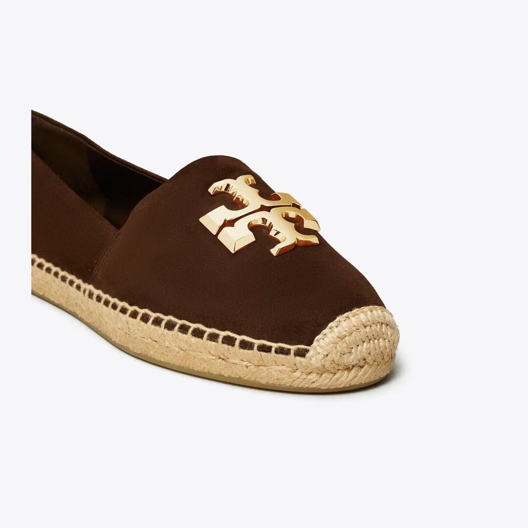 Tory Burch Eleanor Espadrille DARK COCOA / GOLD