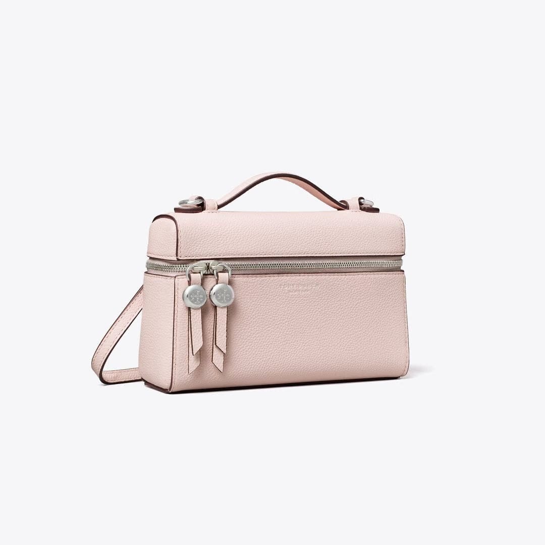 Tory Burch Slim Romy Top Handle Bag Rose
