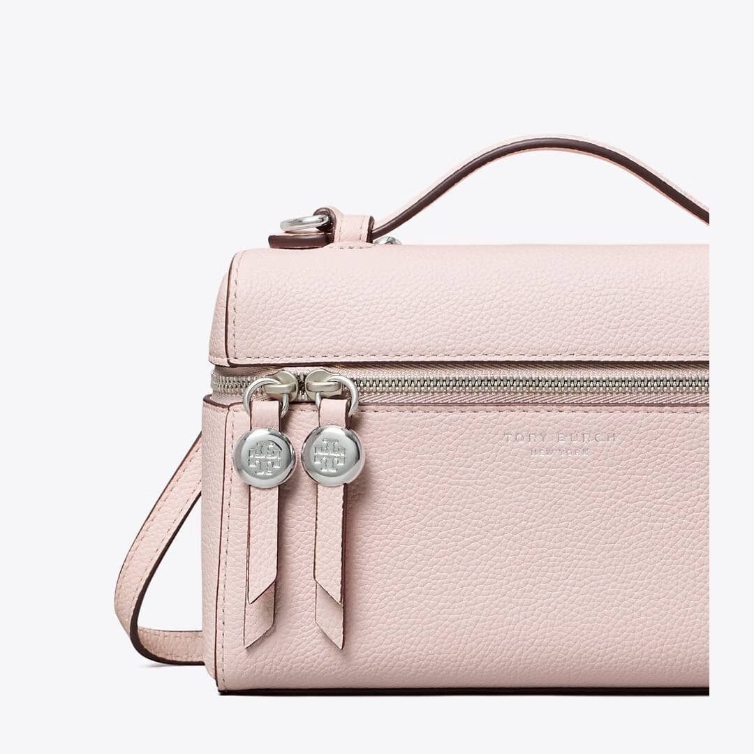 Tory Burch Slim Romy Top Handle Bag Rose