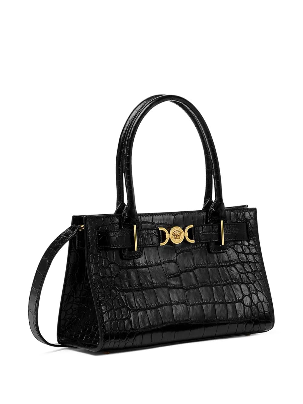 Medusa '95 croc-effect tote bag