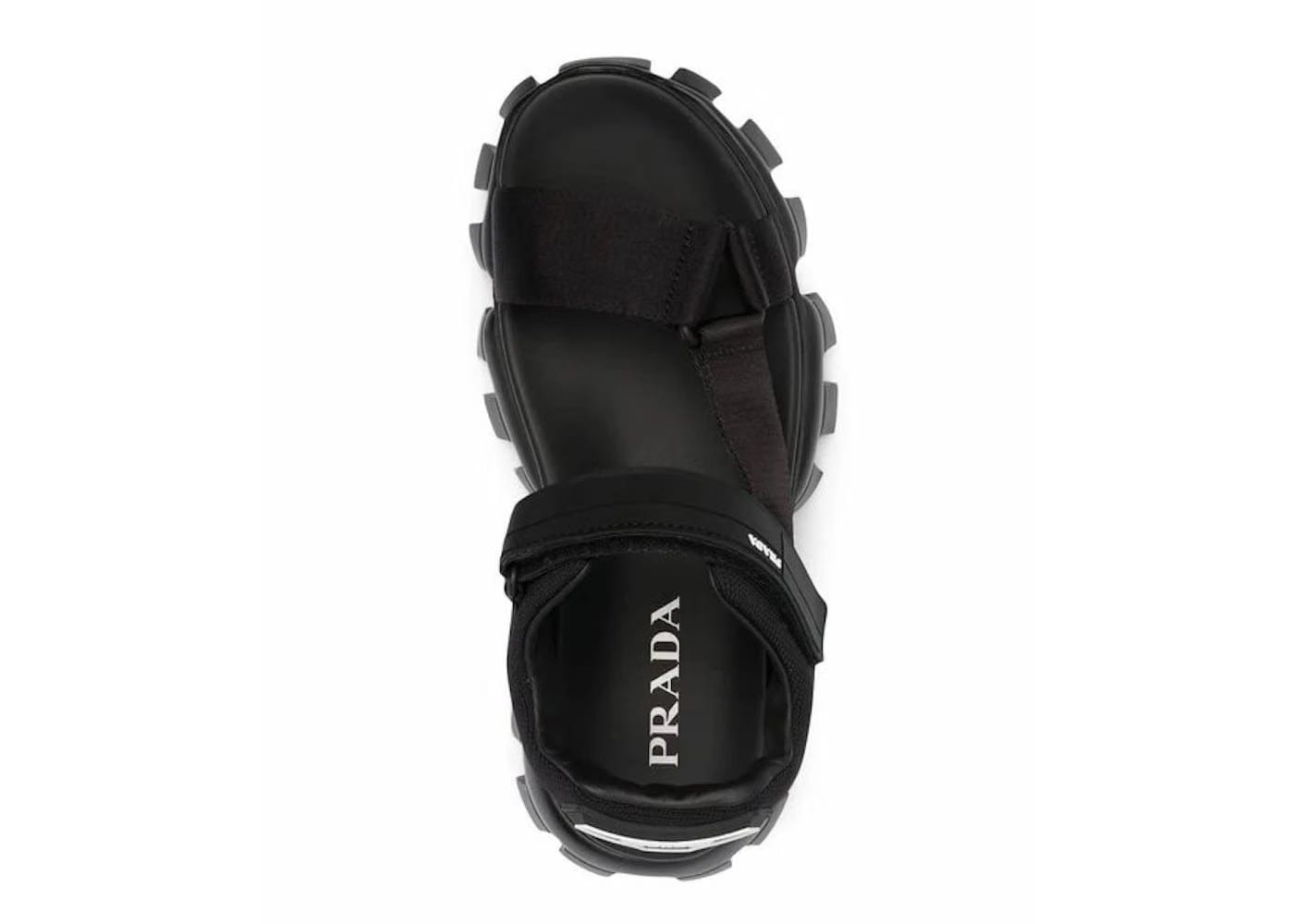 Prada Nastro Sandal Black